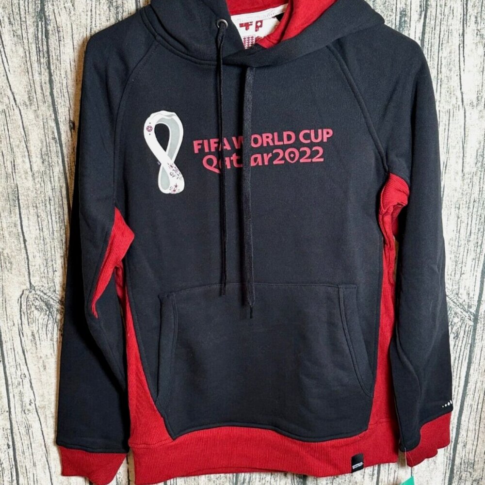 FIFA World Cup 2022 Qatar Hoodie Sweatshirt Men's Size Small